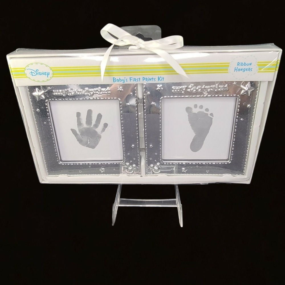 Disney Babys First Hand Foot Prints Frames Shower Gift Print C R Gibson New